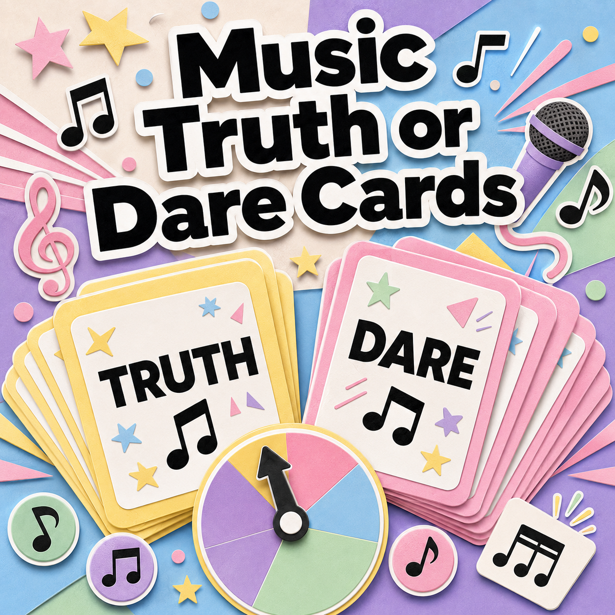 Music Truth or Dare Cards