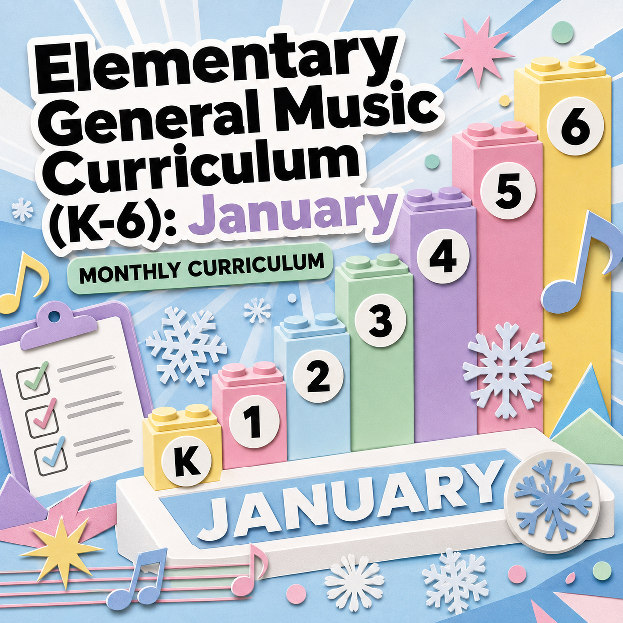 Elementary General Music Curriculum (K-6): January