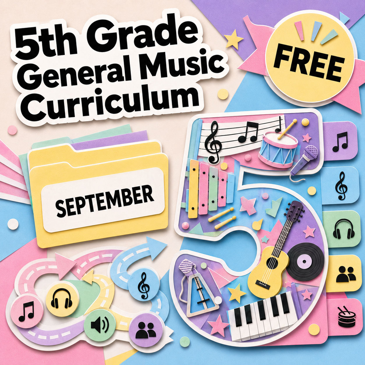 5th Grade General Music Curriculum (September): FREE