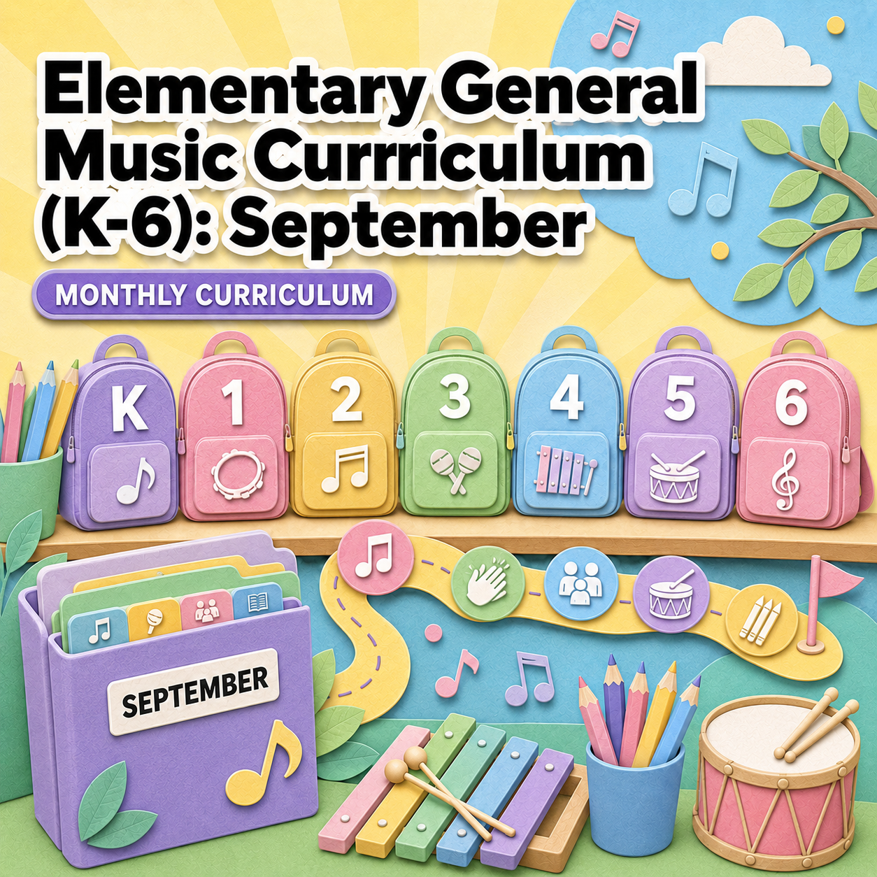 Elementary General Music Curriculum (K-6): September