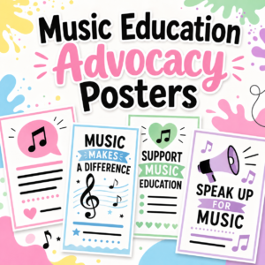 Music Education Advocacy Posters