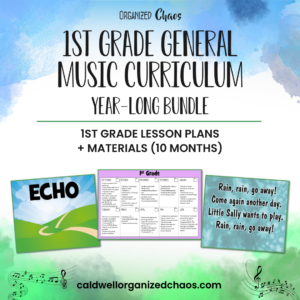 1st Grade General Music Curriculum: Year-Long Bundle