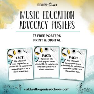 Music Education Advocacy Posters