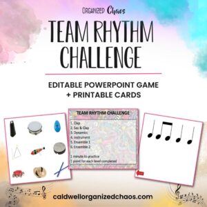 Team Rhythm Challenge: music game