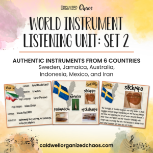 World Instrument Listening Unit: Set 2