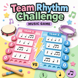 Team Rhythm Challenge: music game